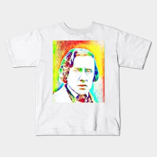 Frédéric Chopin Colourful Portrait | Frédéric Chopin Artwork 11 Kids T-Shirt